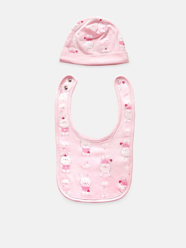 Gift Box : Babysuit , Bib And Cap image number 5